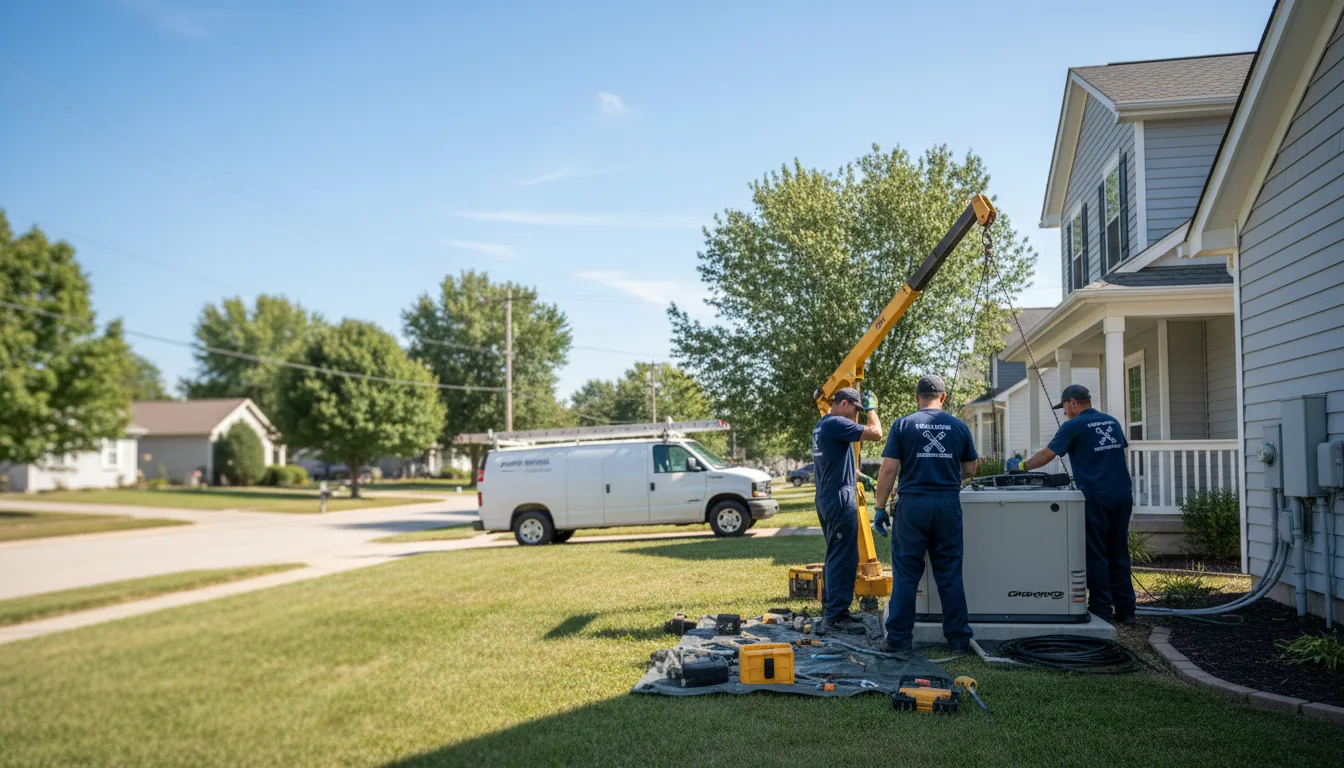 Generator Installation in Vincent, AL near me